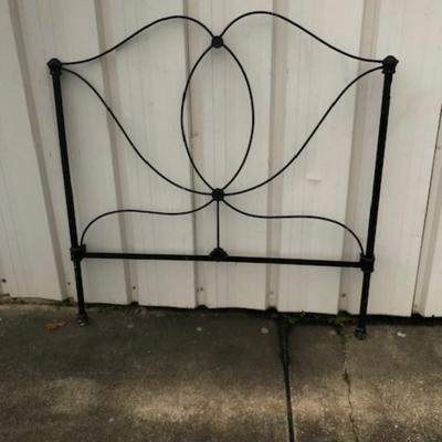 Vintage Wrought iron twin bed frame