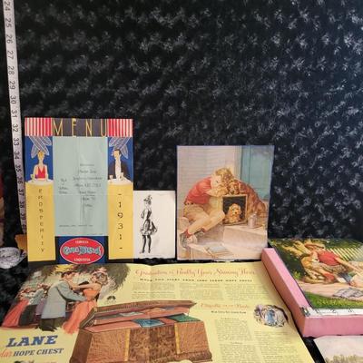 Vintage Advertising & Paper Collectibles Lot