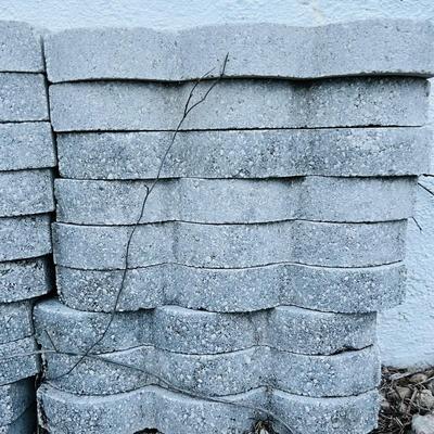 Bricks and Concrete Landscape Blocks  (G-JM)