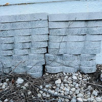 Bricks and Concrete Landscape Blocks  (G-JM)