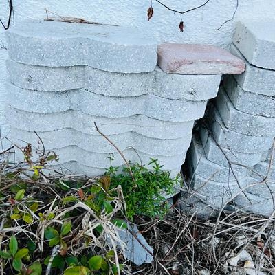 Bricks and Concrete Landscape Blocks  (G-JM)