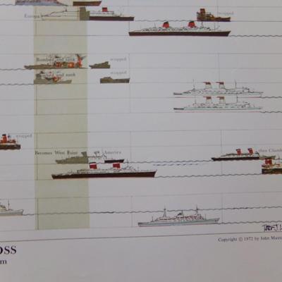 GREAT 20th. CENTURY PASSENGER LINERS OF THE WESTERN OCEAN.