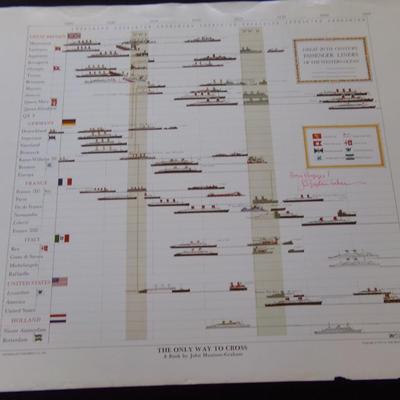 GREAT 20th. CENTURY PASSENGER LINERS OF THE WESTERN OCEAN.