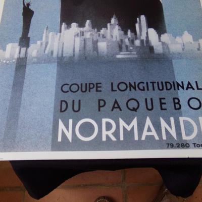 NORMANDIE 79,280 TONNEAUX.