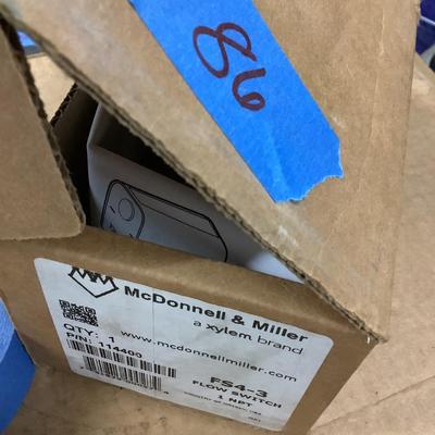 McDonnell & Miller FS4-3 General Purpose Flow Switch 114400 1" NIB