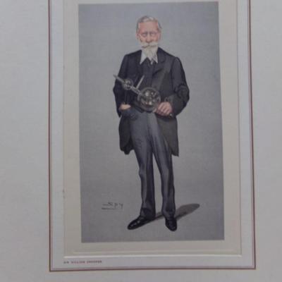 PETROLAGAR LABORATORIES PRINTS CARICATURES OF FIVE FAMOUS PEOPLE.