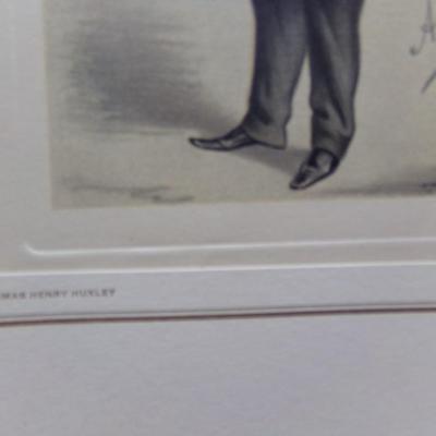 PETROLAGAR LABORATORIES PRINTS CARICATURES OF FIVE FAMOUS PEOPLE.