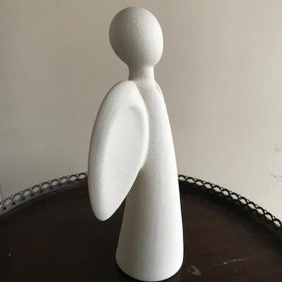 midcentury Modern Linearelle Italian ceramic Angel