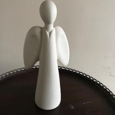 midcentury Modern Linearelle Italian ceramic Angel