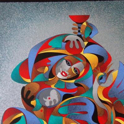 ANATOLE KRASNYANSKY PRINT #37 OF 80.