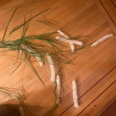 Large lot of silk flowers