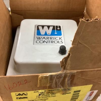 Warrick Controls Electrical Enclosure 8"x8" unused no box