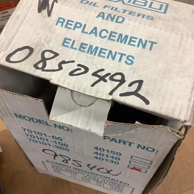 Oil Filter & Replacement Element 1" NPT NIB