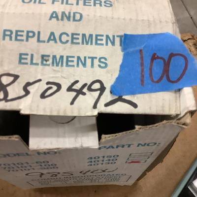 Oil Filter & Replacement Element 1" NPT NIB