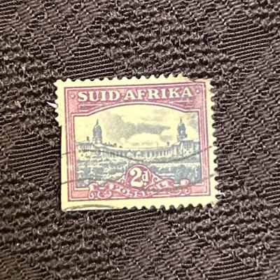 SOUTH AFRICA-1941 2d Grey & Dull Purple Sg 58a
