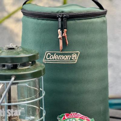 Coleman North Star Propane Lamp Model 2500 Comes with Padded Canvas Bag and 1 New Mantle