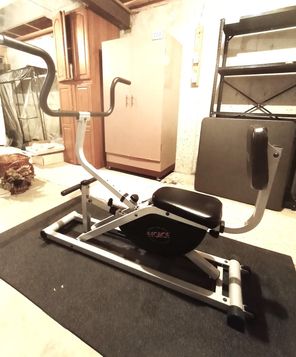 E FORCE CROSS TRAINER AND RUBBER MAT EstateSales