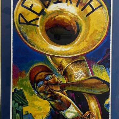 TERRANCE OSBORNE NUMBERED 2007 JAZZ FEST & HERITAGE