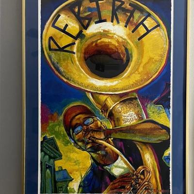 TERRANCE OSBORNE NUMBERED 2007 JAZZ FEST & HERITAGE