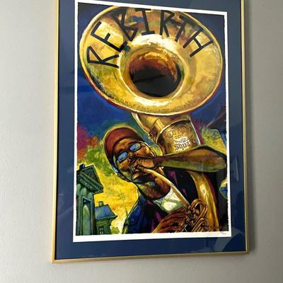 TERRANCE OSBORNE NUMBERED 2007 JAZZ FEST & HERITAGE
