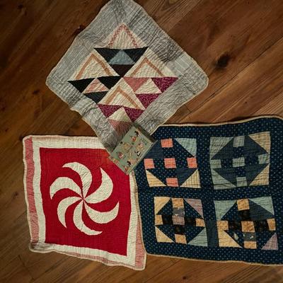 Vintage baby doll quilt lot
