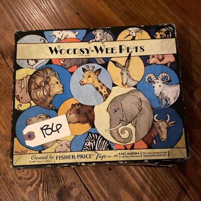 1932 Woodsie Wee Pets Toy