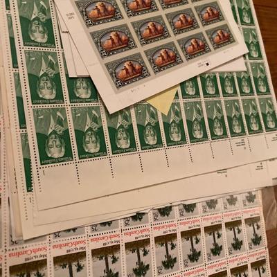 Vintage stamp collection