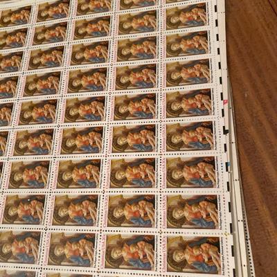 Vintage stamp collection