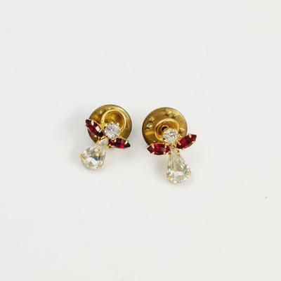 BEJEWELED ANGEL PIN DUO