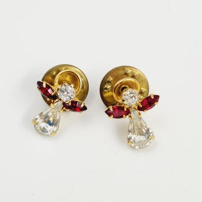 BEJEWELED ANGEL PIN DUO