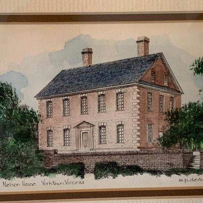 Framed/Matted Prints Williamsburg & Yorktown, Virginia