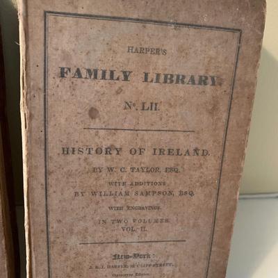 c.1833 History Of Ireland - 2 Volumes