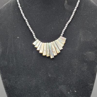 Sterling 925 Bar Necklace