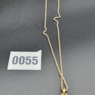 Avon Heart Pendant Necklace