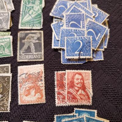 Vintage Nederland Stamps