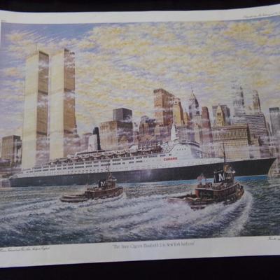 4 PICTURES. QUEEN MARY, QUEEN ELIZABETH, MICHEALANGELO.