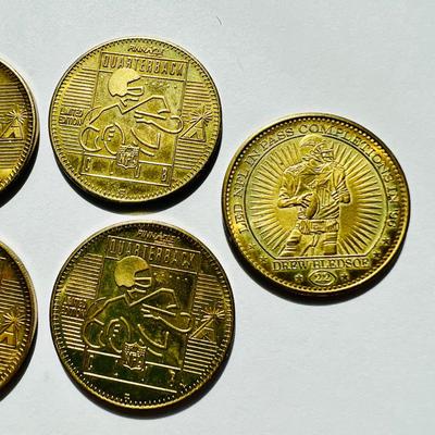 NFL Quarterback Club Gold Coins  (BR2-JM)