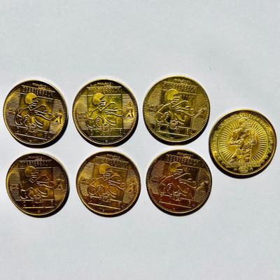 NFL Quarterback Club Gold Coins  (BR2-JM)