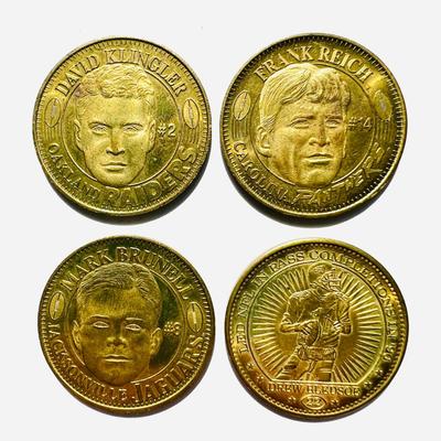 NFL Quarterback Club Gold Coins  (BR2-JM)