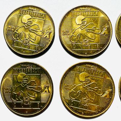 NFL Quarterback Club Gold Coins  (BR2-JM)