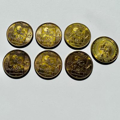 NFL Quarterback Club Gold Coins  (BR2-JM)