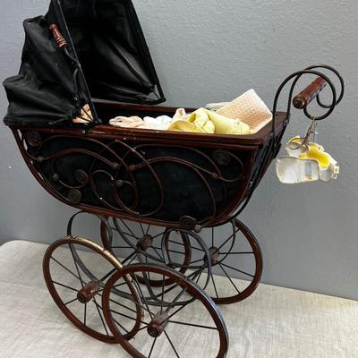 Antique Doll Buggy 