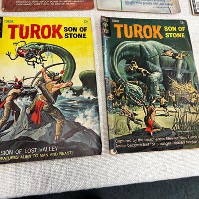 6 Turok Son of Stone Comics 