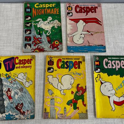 5 Casper the Friendly Ghost Comics  