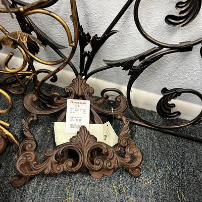 Cast Iron Book Holders and Plate Holders