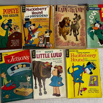 Group of Vintage Gold Key Comics Circa 1960's (7) 