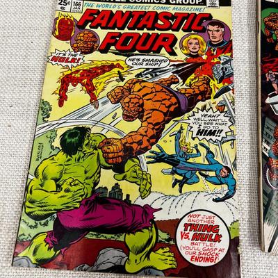 3 Marvel Fantastic 4 Comics 