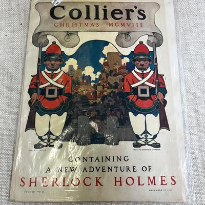 2 Colliers Magazine Covers 1908 