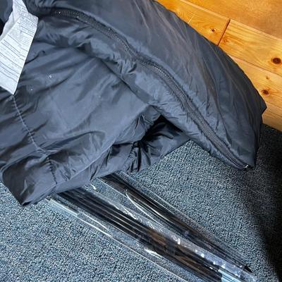 Tent, Poles, and Sleeping Bag 