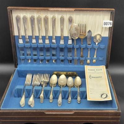 Tudor  Silver Plated Dinner Service Lot 2